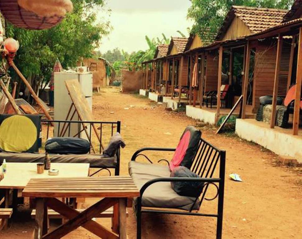 Wonderland Hostel Anjuna Exterior foto